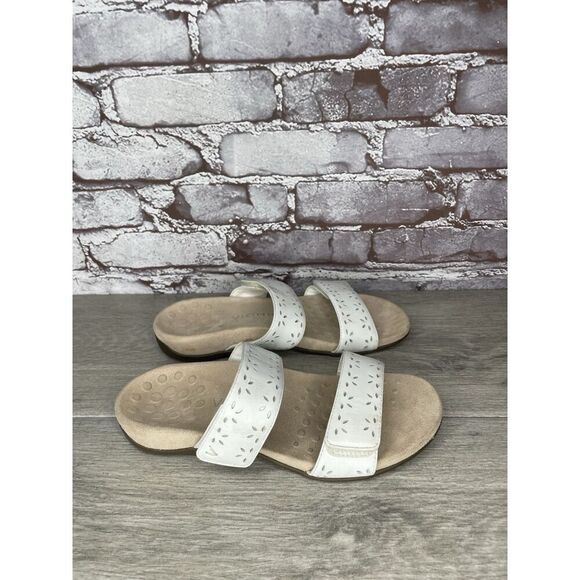 Vionic Randi White Leather Strappy Casual Orthopedic Sandals Women 6.5M US/37EU - Picture 14 of 16
